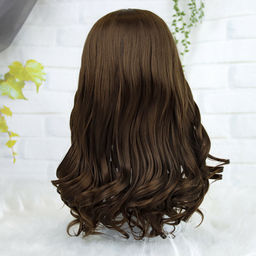 HobbyBe HAR-10 Тресс для кукол 15 см 100 см 25 г 14 т.каштановый