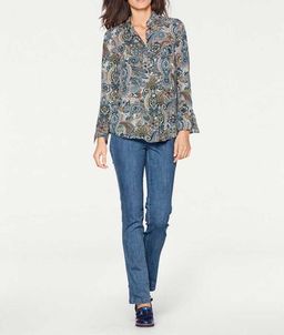 Блузка, пестрая - Patrizia dini фото 3