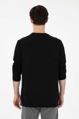 Мужской черный свитшот Неожиданная скидка в корзине - U.s. polo assn фото 5