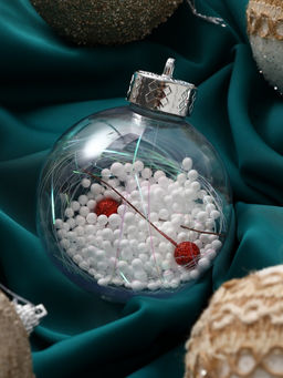 Ёлочные игрушки Орсон, шары новогодние, d=8 см, 9 шт., люкс - Зимнее волшебство фото 3