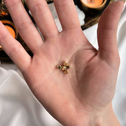 Бусины-разделители, спейсеры (5 шт) - Радуга самоцветов фото 2