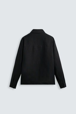 100% LINEN OVERSHIRT - Zara фото 8