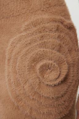 Camel Tuylu Yumusak Dokulu Triko Alt-Ust Tak?m TWOAW25AU00040 - Trendyolmilla фото 5