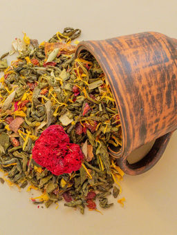 Ароматизированный зеленый чай. Гранатовая панда - Weiserhouse фото 9