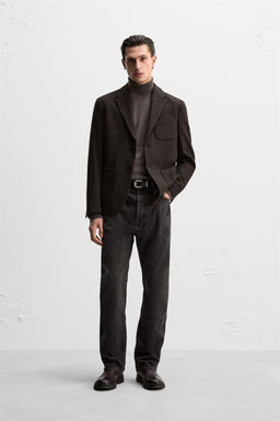 MANTECO FLANNEL WOOL BLEND BLAZER