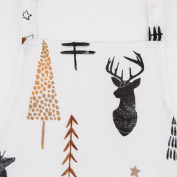 Фартук Доляна X-Mas 60х65см, 100%хл, рогожка 164 г/м2  фото 3