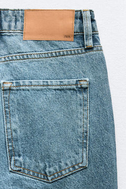 Z1975 STRAIGHT HIGH-WAIST ANKLE-LENGTH JEANS - Zara фото 9