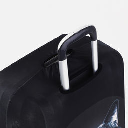 Чехол на чемодан 28, цвет чёрный - Simaland фото 4