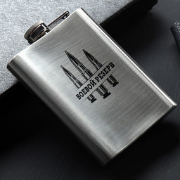 Фляжка Боевой резерв, 240 мл