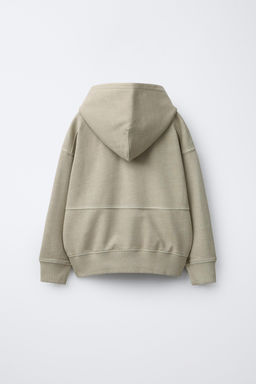 GARMENT DYED HOODIE - Zara фото 2