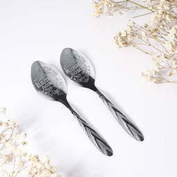 Набор ложек с гравировкой Мамуле и папуле - Семейные традиции фото 3