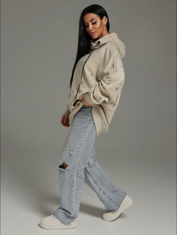 Ваниль худи женское (розовый варенка) - Lovetex фото 39