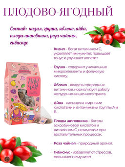 Наш Чай Плодово-ягодный в пирамидках - Травы горного крыма фото 4