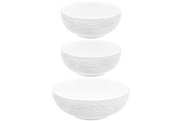 Набор 3 салатников 20,5*20,5*7,5 см 1 л + 15*15*6,5 см 600мл (2 шт.) Веточки-цветочки - Elan gallery фото 9