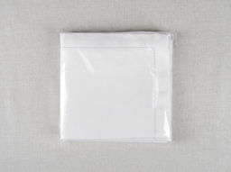 01с-44ЯК Салфетка 45*45 "Акантус" цв. белый (по 6 шт