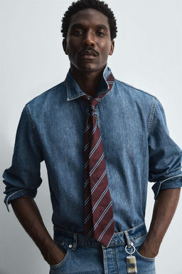 LIMITED EDITION DENIM SHIRT - Zara фото 7
