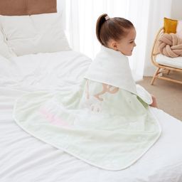 Полотенце детское Крошка Я Оленёнок 95х1005 см, цвет зелёный, 100% хлопок, 280 г/м2  фото 11