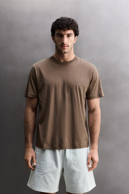 CAMISETA ENTRENAMIENTO CONFORT / Marr?n - Zara фото 6