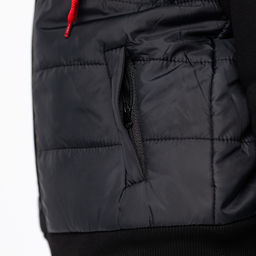 RODOS Куртка для мальчика демисезон М-222/1 (Милано) Чёрный/Красный