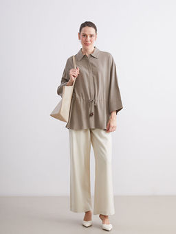 Keten Kar???ml? Kad?n G?mlek