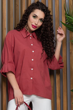 Блуза Ясмина (терракот) Б13305-5М - Lt collection фото 3