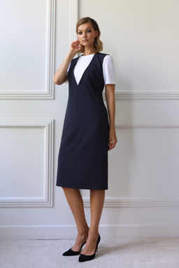 Платье с глубоким вырезом - Looklikecat фото 4