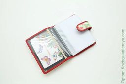 Женская кожаная визитница Sergio Valentini СВ 8003-010  фото 8