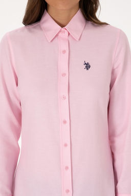 Kad_n Pembe Uzun Kollu Basic G_mlek Sepette S_rpriz _ndirim - U.s. polo assn фото 6