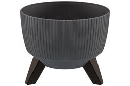 Кашпо 5,4 л 24*24*20 см Винто графит (модель 660) - Elan gallery фото 18