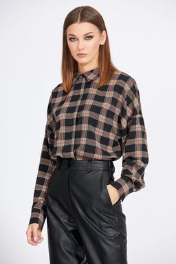 Рубашка 2127 черный - Eola фото 2