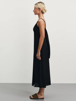 Сарафан из вискозы и льна прилегающего кроя / Zarina  фото 4