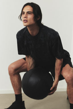 Pantalon corto de entrenamiento en DryMove - H&m фото 2