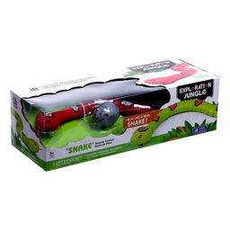 Змея радиоуправляемая «Джунгли», работает от аккумулятора, цвет красный