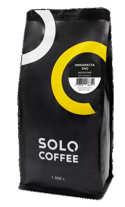 Кофе в зернах Solo Coffee Никарагуа (100% арабика), свежеобжаренный  фото 2