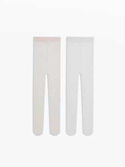 Basic K?z Bebek K?lotlu ?orap 2li