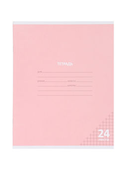 Компл тетр из 10шт 24л кл КПК "Пастель", обл мел карт, блок №2, 5 видов 10991557