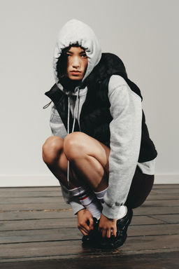COMBINED PADDED GILET - Zara фото 3
