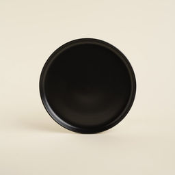УЦЕНКА Набор тарелок круглых 2 шт. SL Home «Дарк», 20×20.3×2.2 см, чёрная