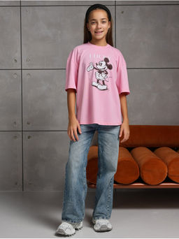 Футболка "Мышка" розовый Девочка