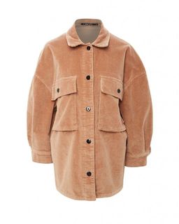 Вельветовая куртка оверсайз