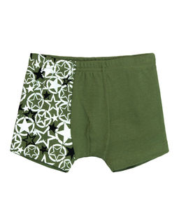 Трусы-боксеры для мальчика 12321 хаки 80 Lets go