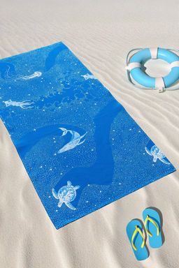 Полотенце пляжное Тайны океана