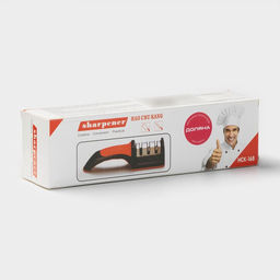 Точилка для ножей с полировкой Доляна «Ритм», 21×5×6 см, чёрная