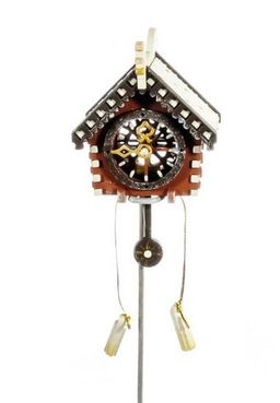 Новогодние елочные игрушки: Часы с маятником 360-5 - Idh фото 3