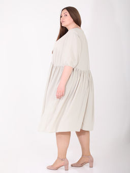 Платье светло-бежевое - Almond фото 2