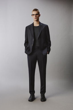100% WOOL SUIT TROUSERS - Zara фото 6