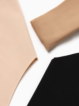 Трусы бесшовные стринги KAFTAN, набор 3 шт., размер 44-46