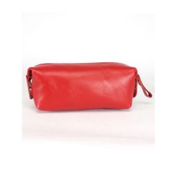 Косметичка Croco-К-721 натуральная кожа (1 отдел), красный матовый (16) 245200  фото 2