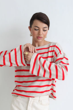 10695 Джемпер в полоску - Martichelli фото 31