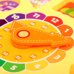 Развивающая игра Часы-сортер, 10 заданий, 3+ - Iq-zabiaka фото 8